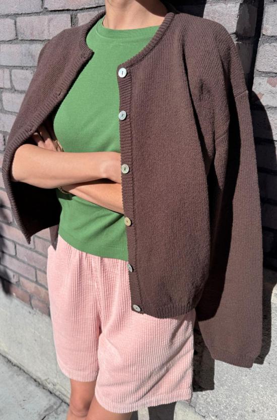  르 본 숍 가디건 르봉숍 코튼 레일라 - Le Bon Shoppe