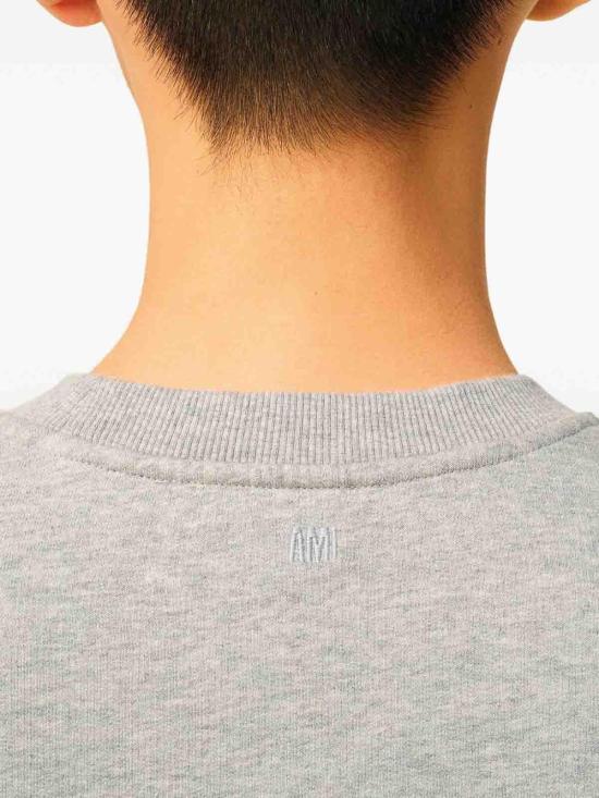 26SS 아미 ADC 크루넥 스웨트 셔츠 HSW7637300951 Light Grey - AMI