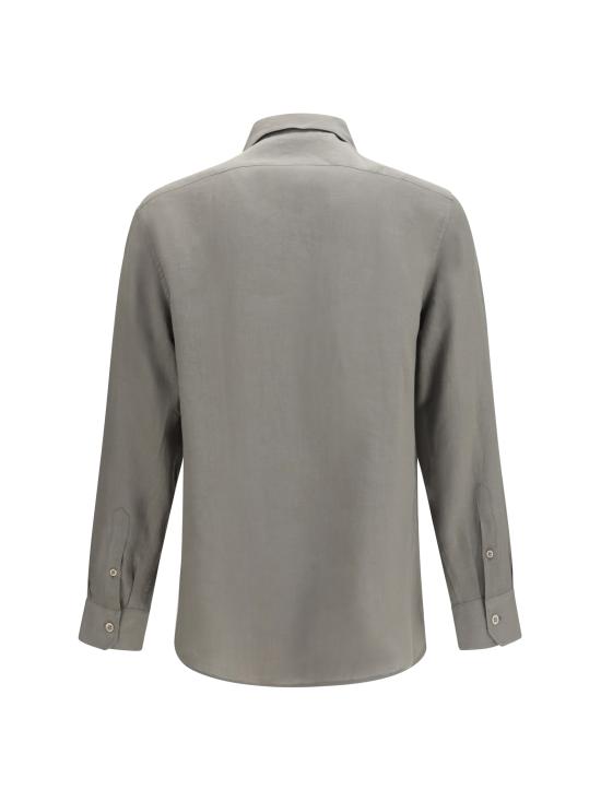 26SS 브루넬로 쿠치넬리 긴팔 셔츠 MA6980658 C1063 KHAKI - BRUNELLO CUCINELLI