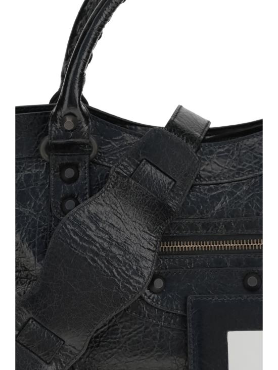 26SS 발렌시아가 토트백 8669582ACFH 1000 BLACK - BALENCIAGA