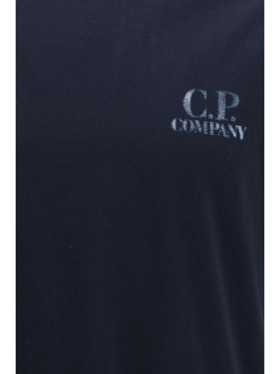 26SS 씨피 컴퍼니 반팔 티셔츠 20CMTS143A110579W 888 BLUE - C.P. COMPANY