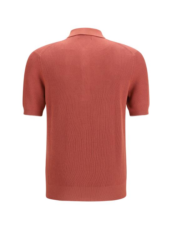 26SS 브루넬로 쿠치넬리 폴로 티셔츠 M29400025 CIJ11 PINK - BRUNELLO CUCINELLI