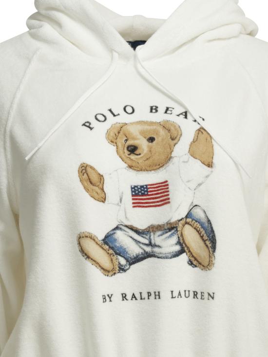 26SS 폴로 랄프로렌 후드 티셔츠 211A12745001WHITE White - POLO RALPH LAUREN