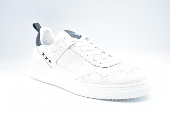 26SS 판토폴라도로 스니커즈 B27B02 PENALTY BIANCO BLU - PANTOFOLA D'ORO