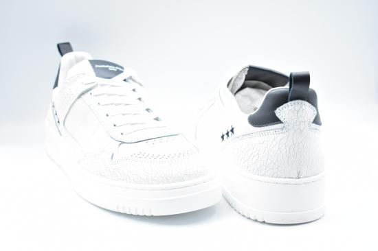 26SS 판토폴라도로 스니커즈 B27B02 PENALTY BIANCO BLU - PANTOFOLA D'ORO