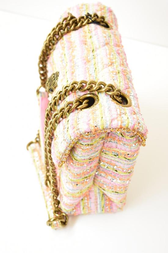 26SS 커트가이거 숄더백 TWEED KENSINGTON PINK - KURT GEIGER