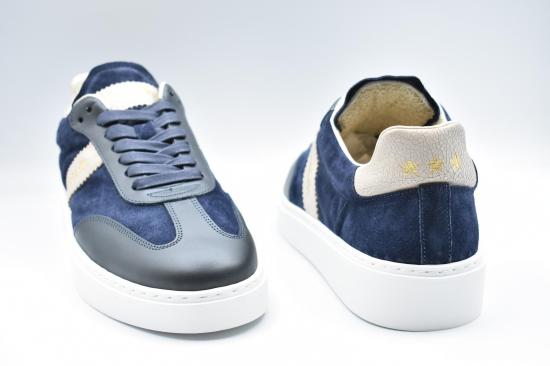 26SS 판토폴라도로 스니커즈 B01U23 ARGENTARIO BLU - PANTOFOLA D'ORO