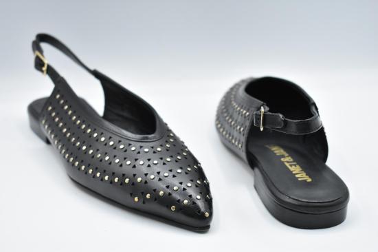 26SS 재닛앤재닛 플랫 슈즈 712B BLACK - JANET&JANET