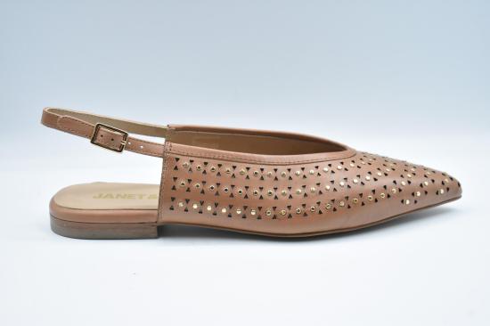 26SS 재닛앤재닛 플랫 슈즈 712A BROWN