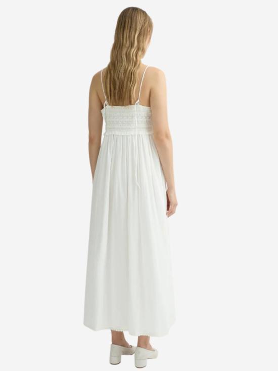  포제 롱 원피스 포세 다니엘 빈티지 화이트 드레스 - POSSE