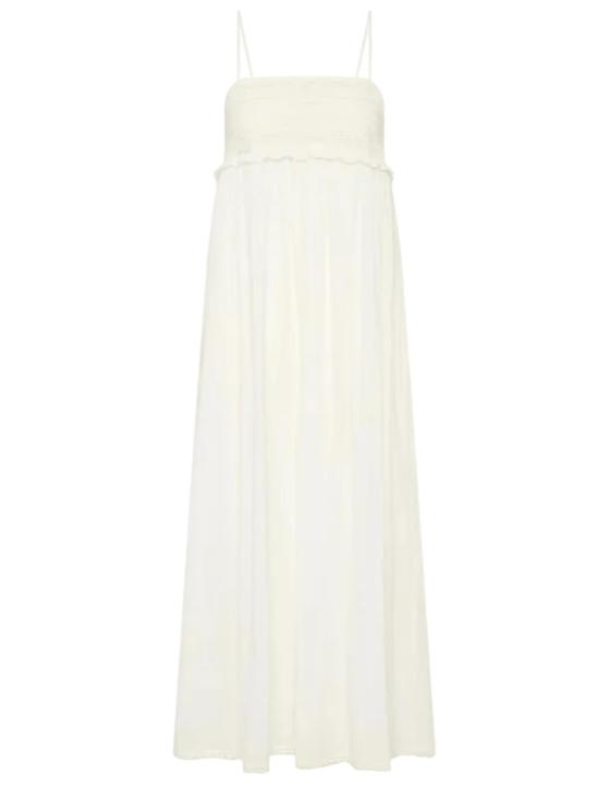  포제 롱 원피스 포세 다니엘 빈티지 화이트 드레스
