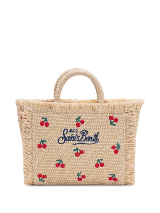 26SS 세인트바쓰 토트백 VAMI009 00345L CHERRY 41 EMB - MC2 SAINT BARTH