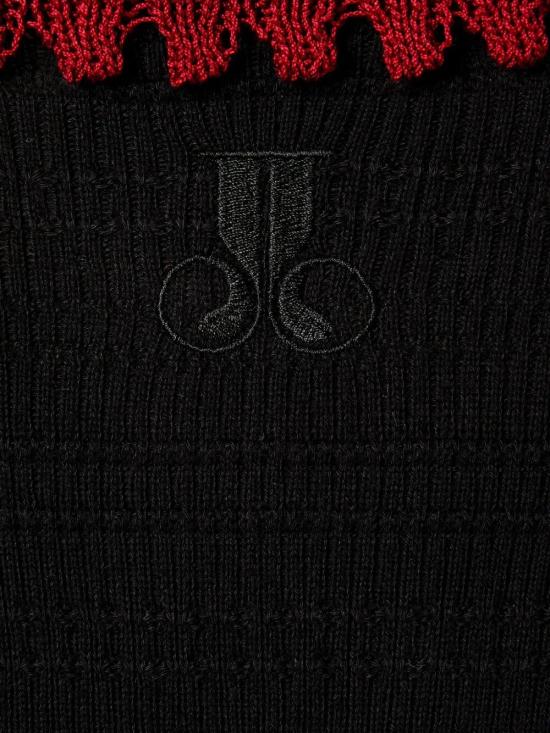 25FW 라 더블제이 스웨터 PUL0280 KNI154SOLID BL01 SOLID - LA DOUBLEJ