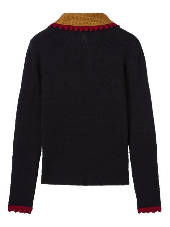 25FW 라 더블제이 스웨터 PUL0280 KNI154SOLID BL01 SOLID - LA DOUBLEJ