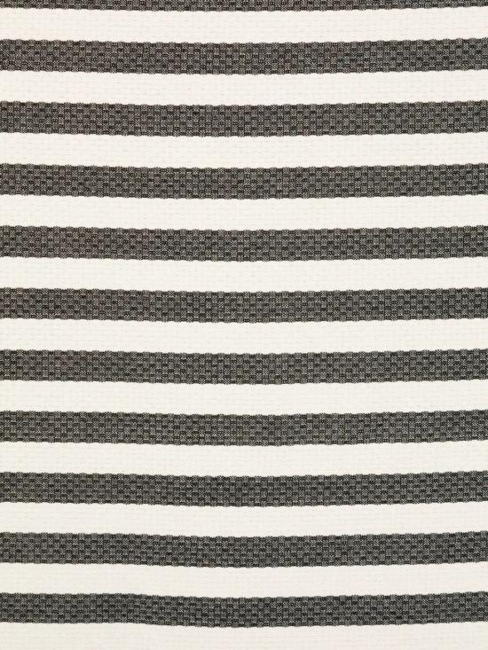 26SS 세인트바쓰 머플러/스카프 FOUT012 02752L STRIPES WHITE BLACK - MC2 SAINT BARTH