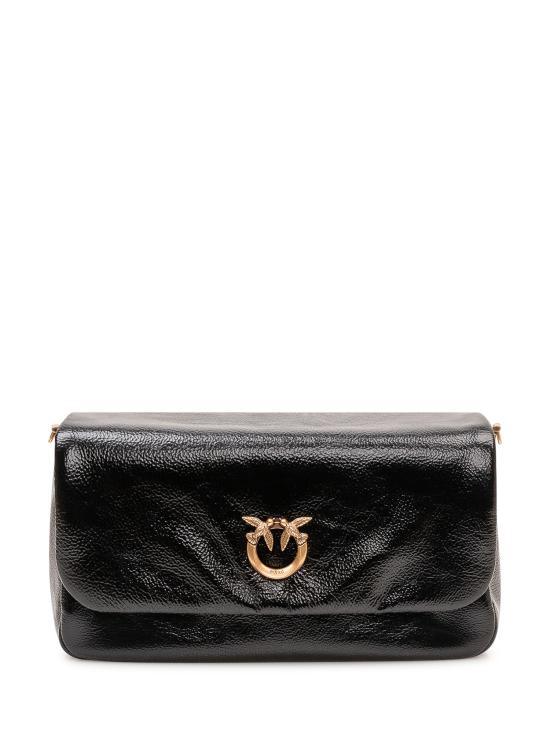 26SS 핑코 숄더백 106178A315 Z99Q NERO ANTIQUE GOLD