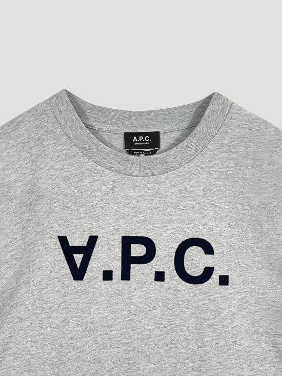 26SS 아페쎄 반팔 티셔츠 COHBMM26384 TPI GR CHN DKNAVY - A.P.C.
