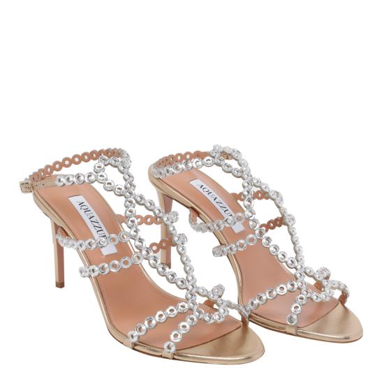 26SS 아쿠아주라 샌들 MRUMIDS0 NPLSOG Gold - AQUAZZURA