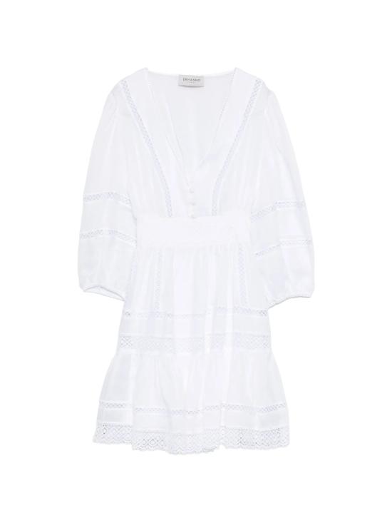 26SS 에르마노 피렌제 원피스 D48EQ009ES8MF010 MF010 BIANCO OTTICO