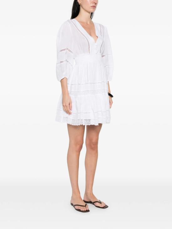 26SS 에르마노 피렌제 원피스 D48EQ009ES8MF010 MF010 BIANCO OTTICO - ERMANNO FIRENZE