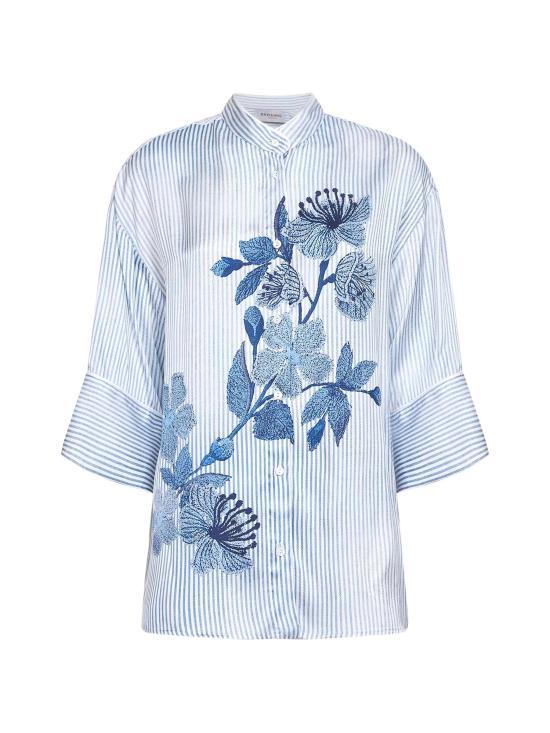 26SS 에르마노 피렌제 셔츠 D48EK053EC6MFB33 MFB33 OFF WHITE DENIM