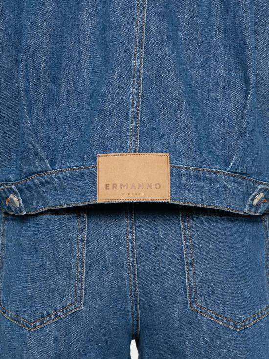 26SS 에르마노 피렌제 자켓 D48EI020EJ4MF152 MF152 DENIM - ERMANNO FIRENZE
