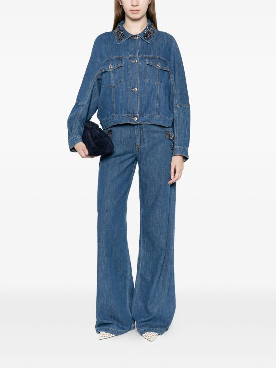 26SS 에르마노 피렌제 자켓 D48EI020EJ4MF152 MF152 DENIM - ERMANNO FIRENZE
