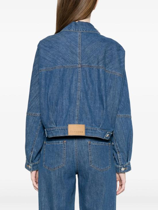 26SS 에르마노 피렌제 자켓 D48EI020EJ4MF152 MF152 DENIM - ERMANNO FIRENZE