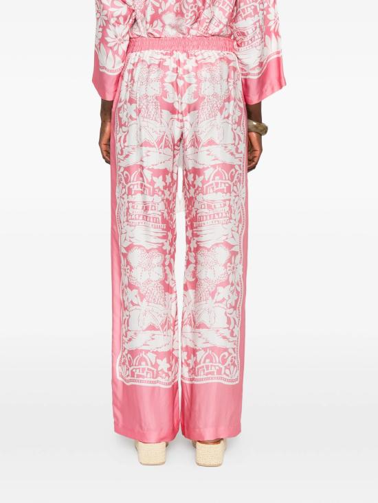 26SS 에르마노 피렌제 팔라초 팬츠 D48EP081EC9MFB36 MFB36 BUBBLE OFF WHITE - ERMANNO FIRENZE