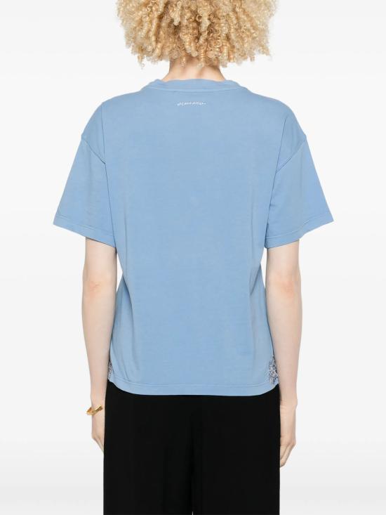 26SS 에르마노 피렌제 반팔 티셔츠 D48EL029EE3MF157 MF157 DENIM CHIARO - ERMANNO FIRENZE