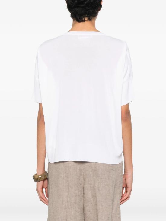 26SS 에르마노 피렌제 반팔 티셔츠 D48EM011EP2MF010 MF010 BIANCO OTTICO - ERMANNO FIRENZE