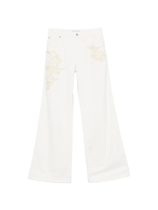 26SS 에르마노 피렌제 스트레이트 팬츠 D48EP067REI4MF249 MF249 OFF WHITE