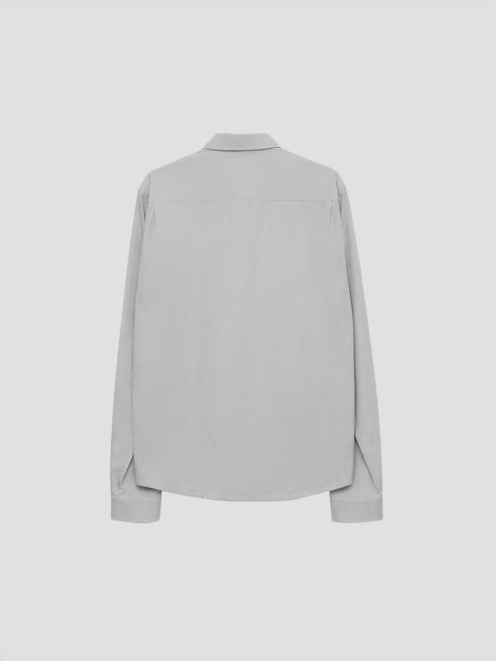 26SS 리에르 긴팔 셔츠 SHT34PPL LGY POP LIGHT GREY POPELINE - RIER
