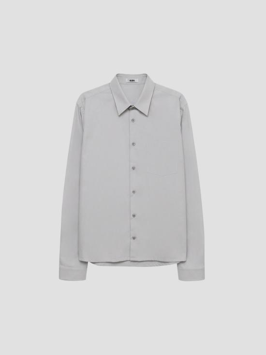26SS 리에르 긴팔 셔츠 SHT34PPL LGY POP LIGHT GREY POPELINE