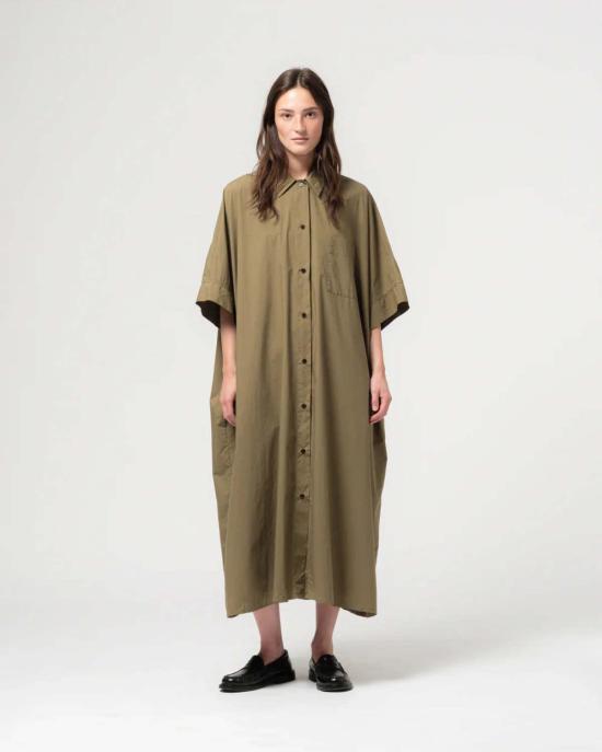  걸스오브더스트 롱 원피스 걸스 오브 더스트 오버사이즈 셔츠 드레스