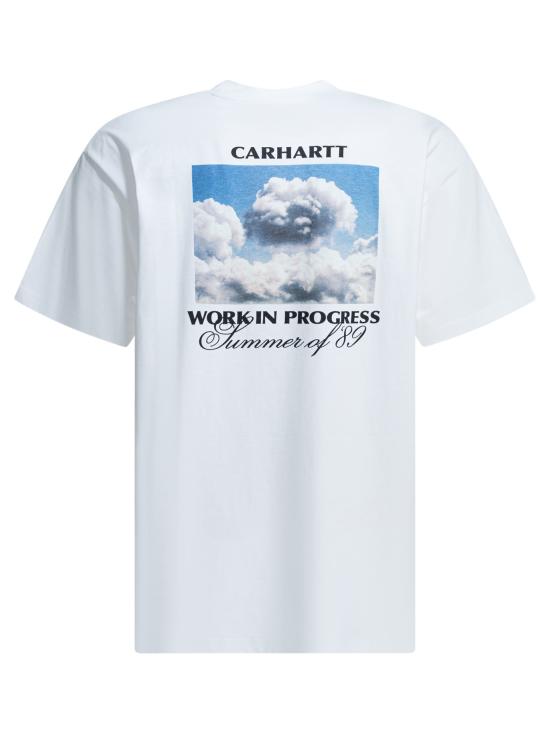 26SS 칼하트 WIP 숏슬리브 웜 뷰 티셔츠 I03624602 XX White - CARHARTT WIP