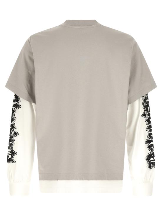 26SS 발렌시아가 긴팔 티셔츠 871497TUVD51410 Gray - BALENCIAGA