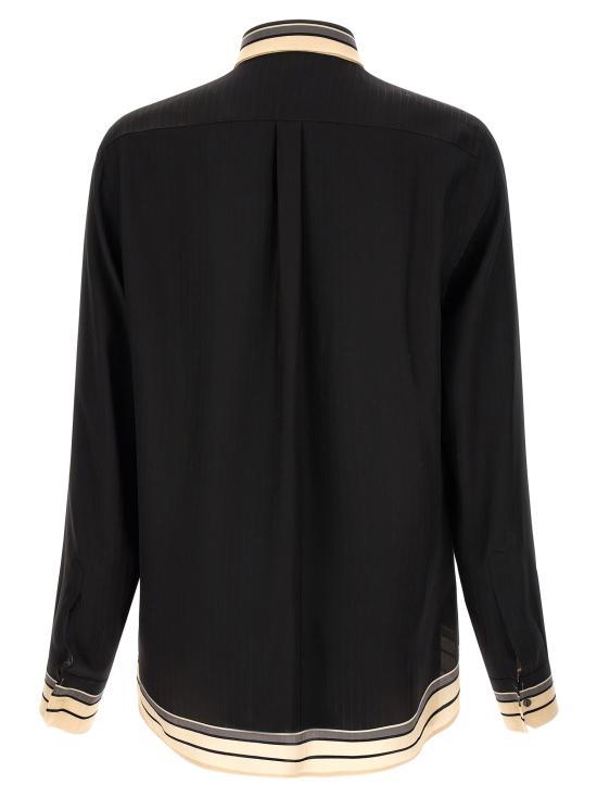 26SS 돌체앤가바나 긴팔 셔츠 G5ML1THI11THN5WH Black - DOLCE & GABBANA
