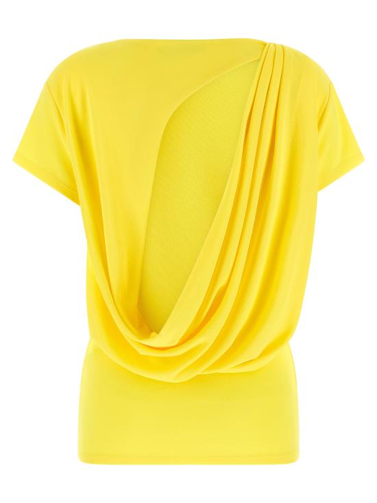 26SS 자크뮈스 반팔 티셔츠 26ETOW00912AJ00253250 Yellow - JACQUEMUS