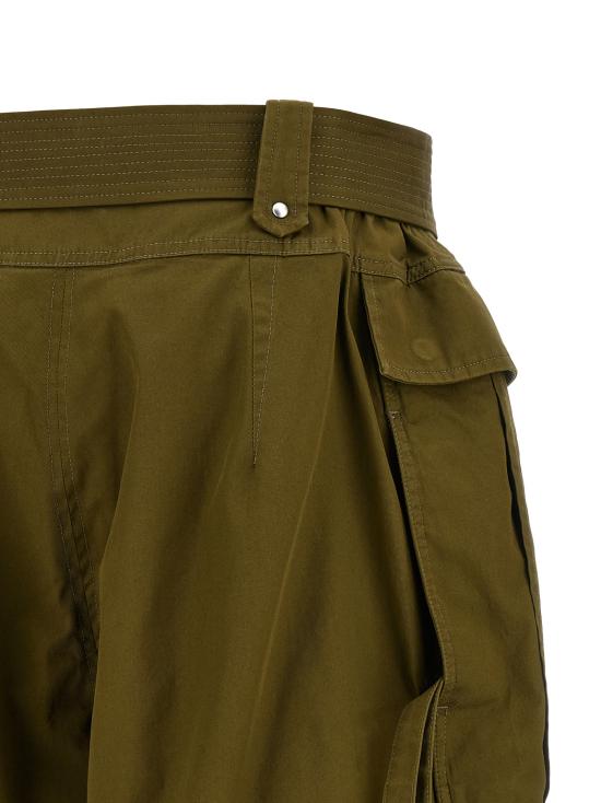 26SS 알렉산더 맥퀸 숏팬츠 868654QZAQZ3004 Green - ALEXANDER MCQUEEN