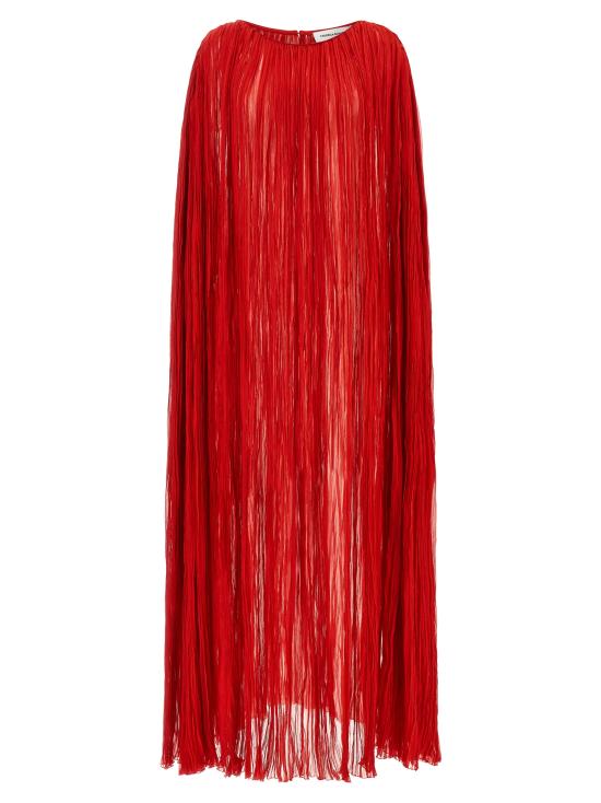 26SS 페데리카 보니파치 롱 원피스 DR039RED Red