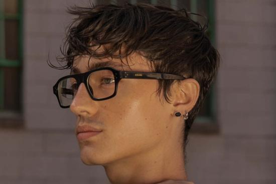  Milk & Rose 이어링 밀크 & 로즈 오닉스 스터드