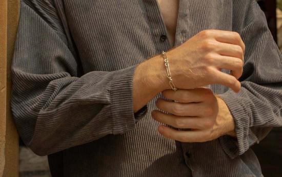  Milk & Rose 팔찌 밀크 앤 로즈 페이퍼클립 - OTHER BRANDS