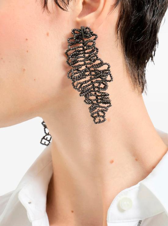 26SS 브루넬로 쿠치넬리 이어링 MORW9LA58C430 Metallic - BRUNELLO CUCINELLI