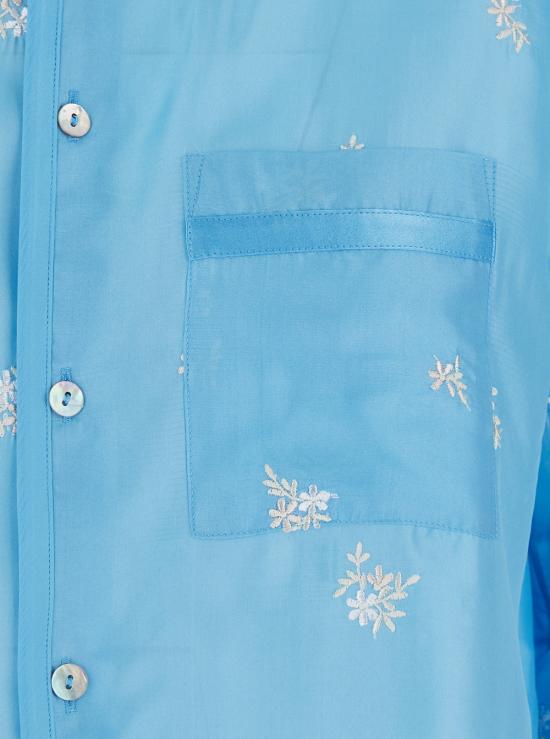 26SS 포르테포르테 블라우스 148685002 Light blue - FORTE FORTE