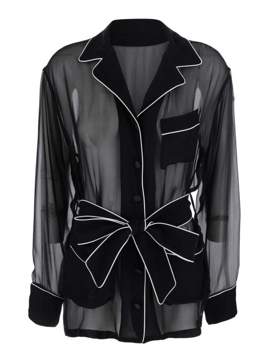 26SS 돌체앤가바나 블라우스 F5U33TFU1ATN0000 Black