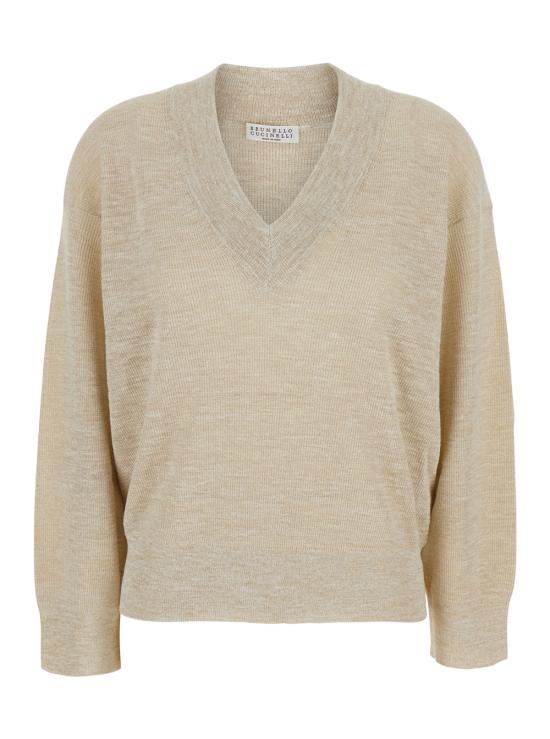 26SS 브루넬로 쿠치넬리 스웨터 M8Q257102C6894 Beige