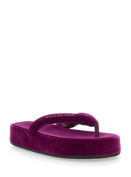 26SS 발렌시아가 제트 랙 통 슬라이드 869749WCDQ05590 Violet - BALENCIAGA