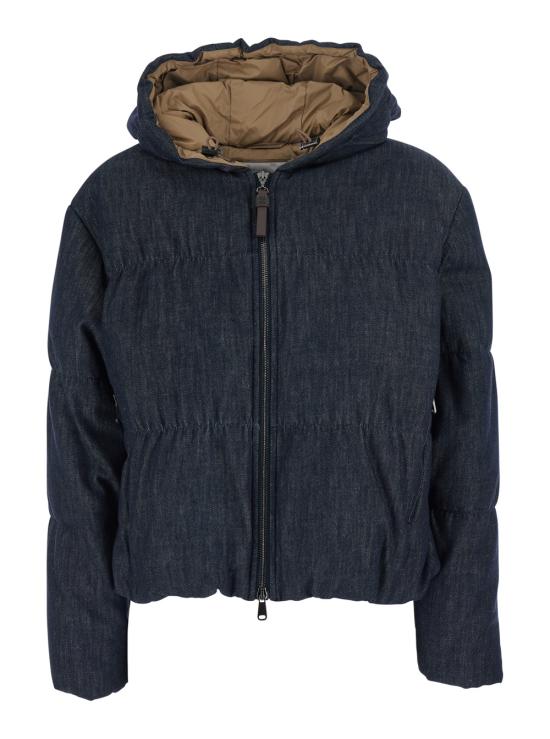 26SS 브루넬로 쿠치넬리 패딩 MB1257606C001 Blu