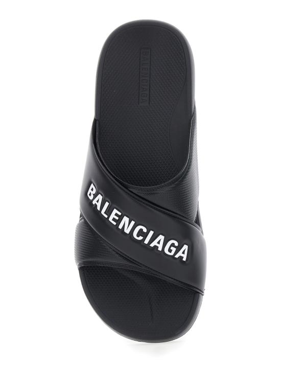 26SS 발렌시아가 뮬/슬리퍼 866163W0FPD1090 Black - BALENCIAGA